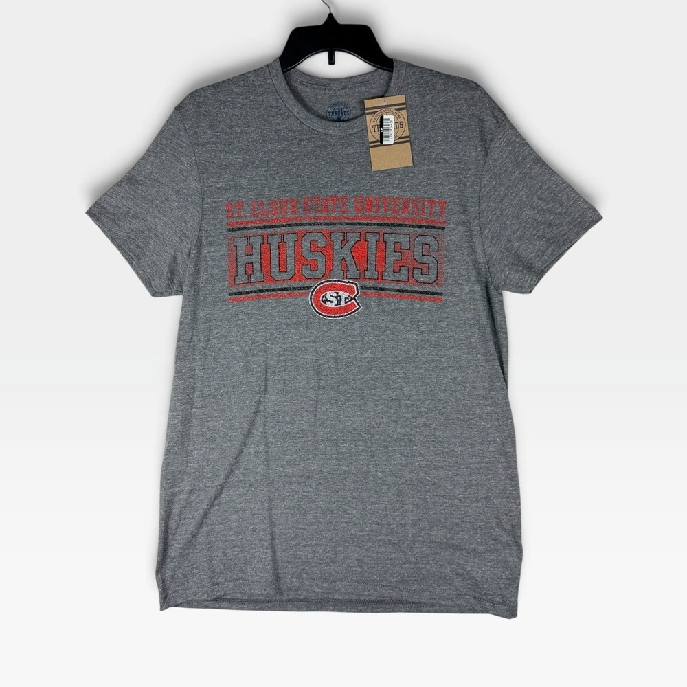 Rivalry Threads St. Cloud State Huskies Tee Men Medium Gray NWT